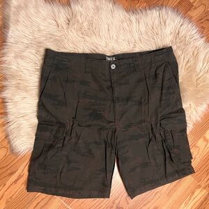 True Men's Camouflage Cargo Shorts -